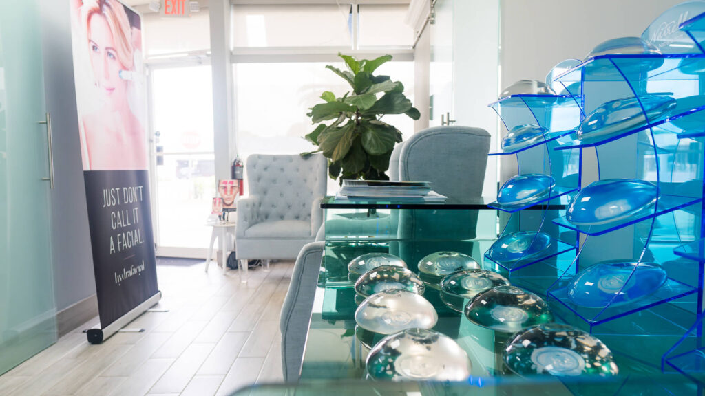 Bright client lounge